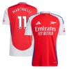 Maillot de Foot Arsenal Martinelli 11 Domicile 2024-25